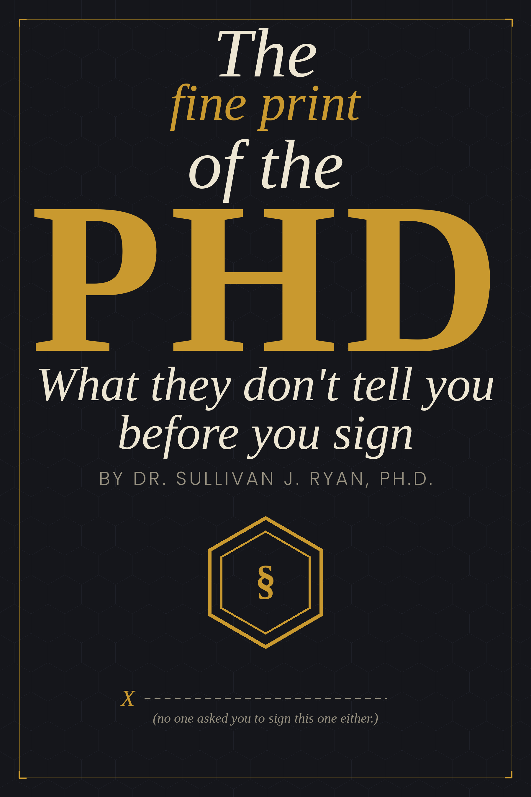 The Fine Print of the PhD book cover